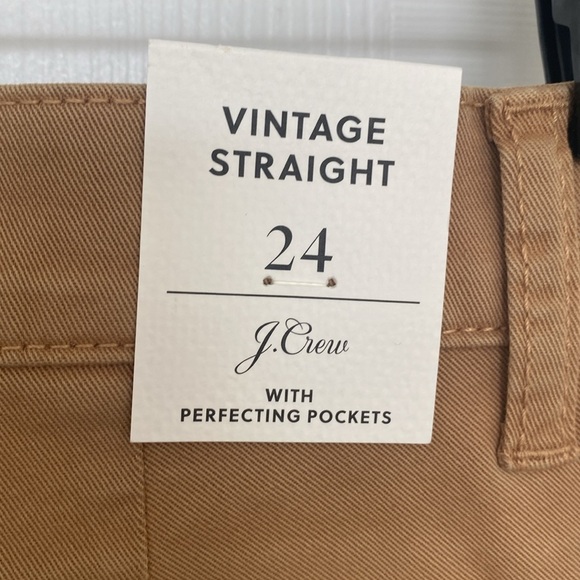 J. Crew Vintage Straight Pants Chino W24 - Picture 6 of 9